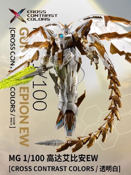 MG 1/100 Gundam Epyon EW - Cross Contrast Color / Clear White