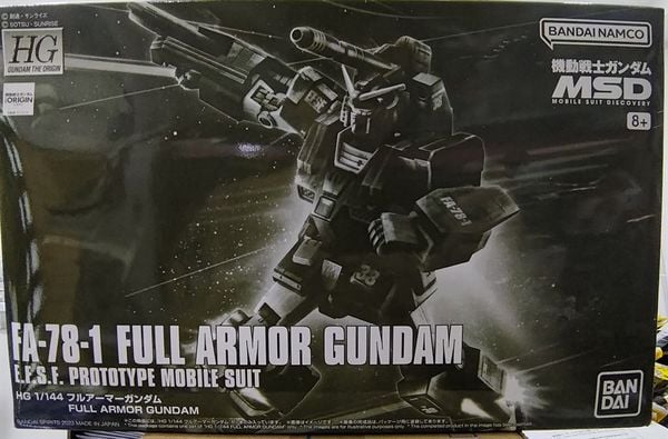 HG GTO 1/144 FA-78-1 Full Armor Gundam