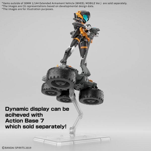 [Pre-order / Đặt trước] 30MM 1/144 Exa-Vehicle - Wheel Mobile Ver