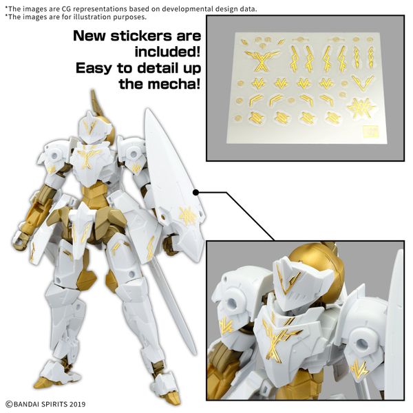 [Pre-order / Đặt trước] 30MM 1/144 EXM-A9rk Spinatio - Royal Knight version