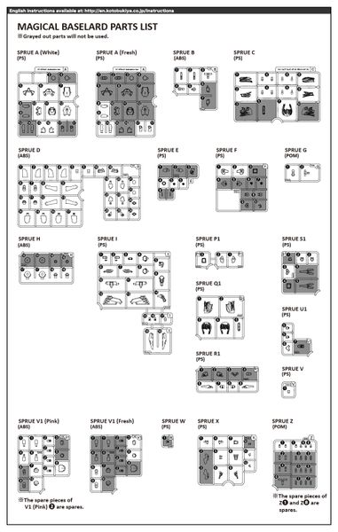 Kotobukiya - Megami Device × Frame Arms Girl - Magical Baselard