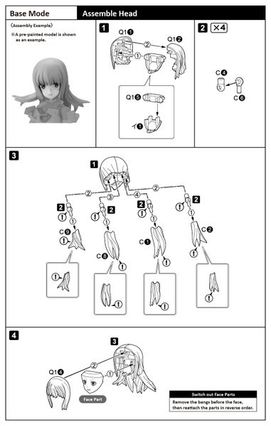 Kotobukiya - Megami Device × Frame Arms Girl - Magical Baselard