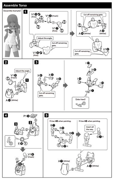 Kotobukiya - Megami Device × Frame Arms Girl - Magical Baselard
