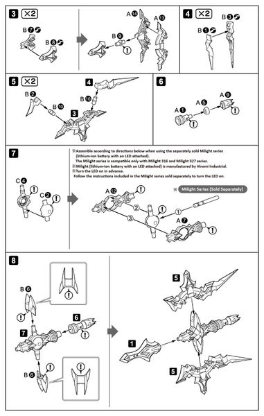 Kotobukiya - Megami Device × Frame Arms Girl - Magical Baselard