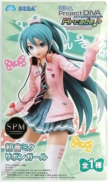 SEGA - SPM Figure - Project DIVA Arcade Future Tone - Hatsune Miku - Ribbon Girl