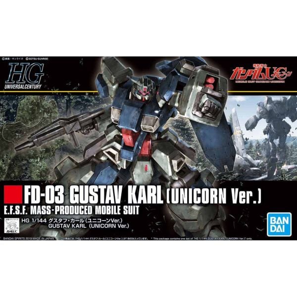 HG UC 1/144 GUSTAV KARL - UNICORN Ver