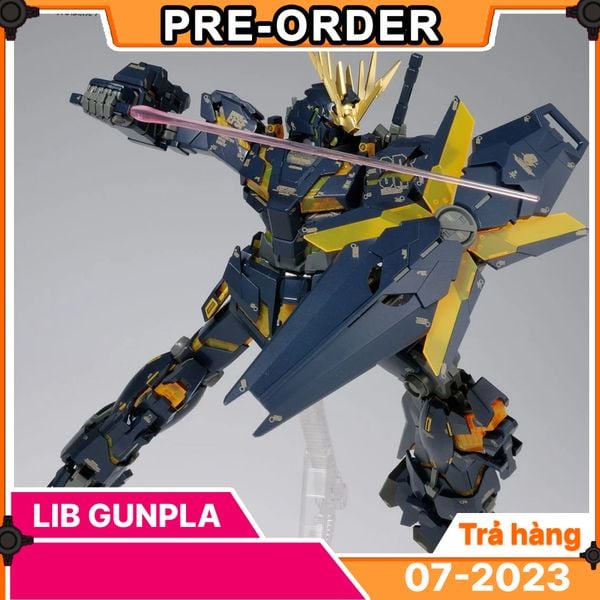 [Pre-order] MG 1/100 UNICORN GUNDAM 02 BANSHEE Ver.Ka - 2023 07 - Giá Order: 1050k