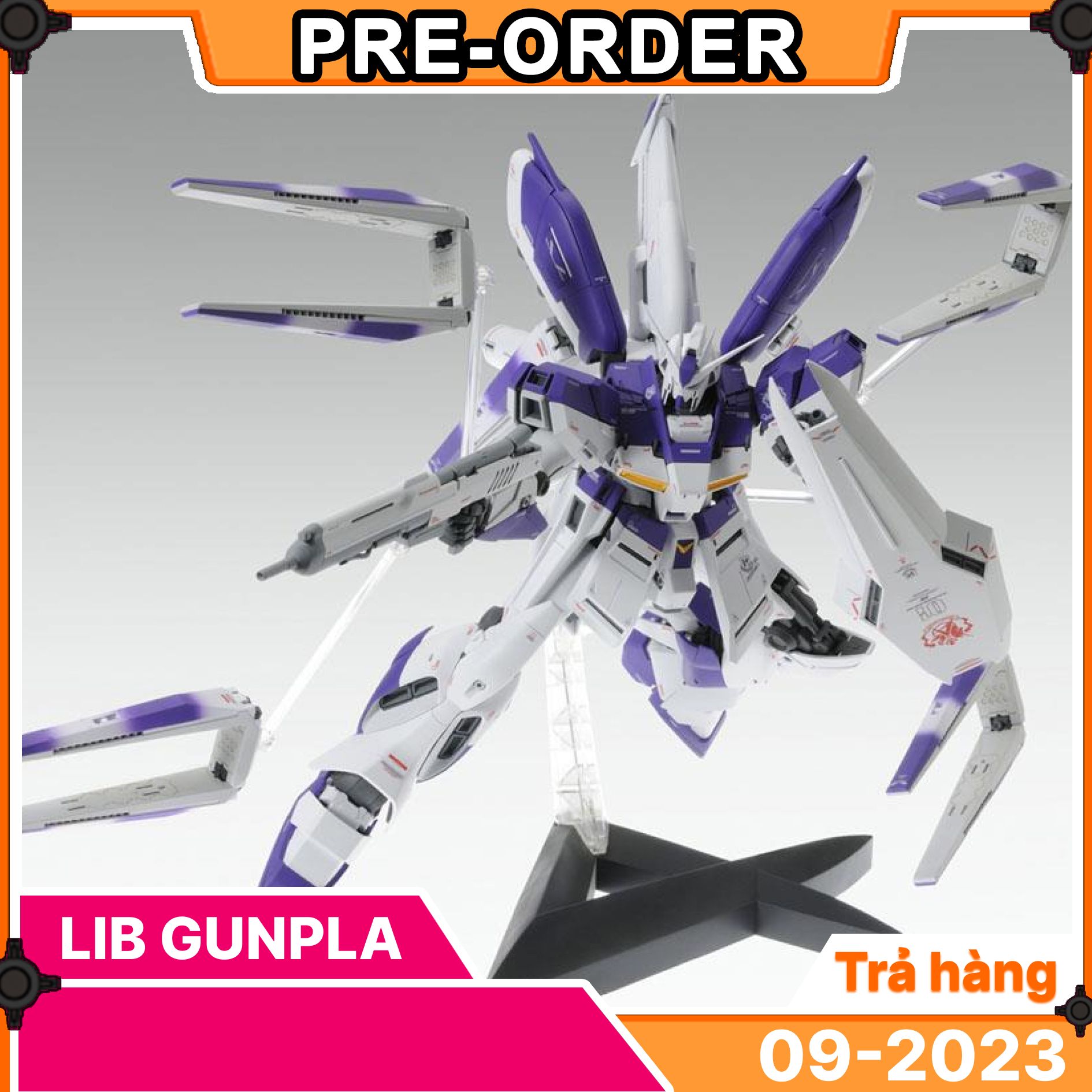 MG 1/100 RX-93-Ν2 Hi-Nu Gundam Ver.Ka - Gunpla San