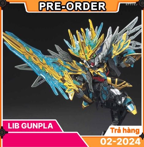 [Pre-order] - Trả hàng 2024 tháng 02 - SD SANGOKU SOKETSUDEN Tian Ba Cao Cao Wing Gundam - Giá Order: 195k