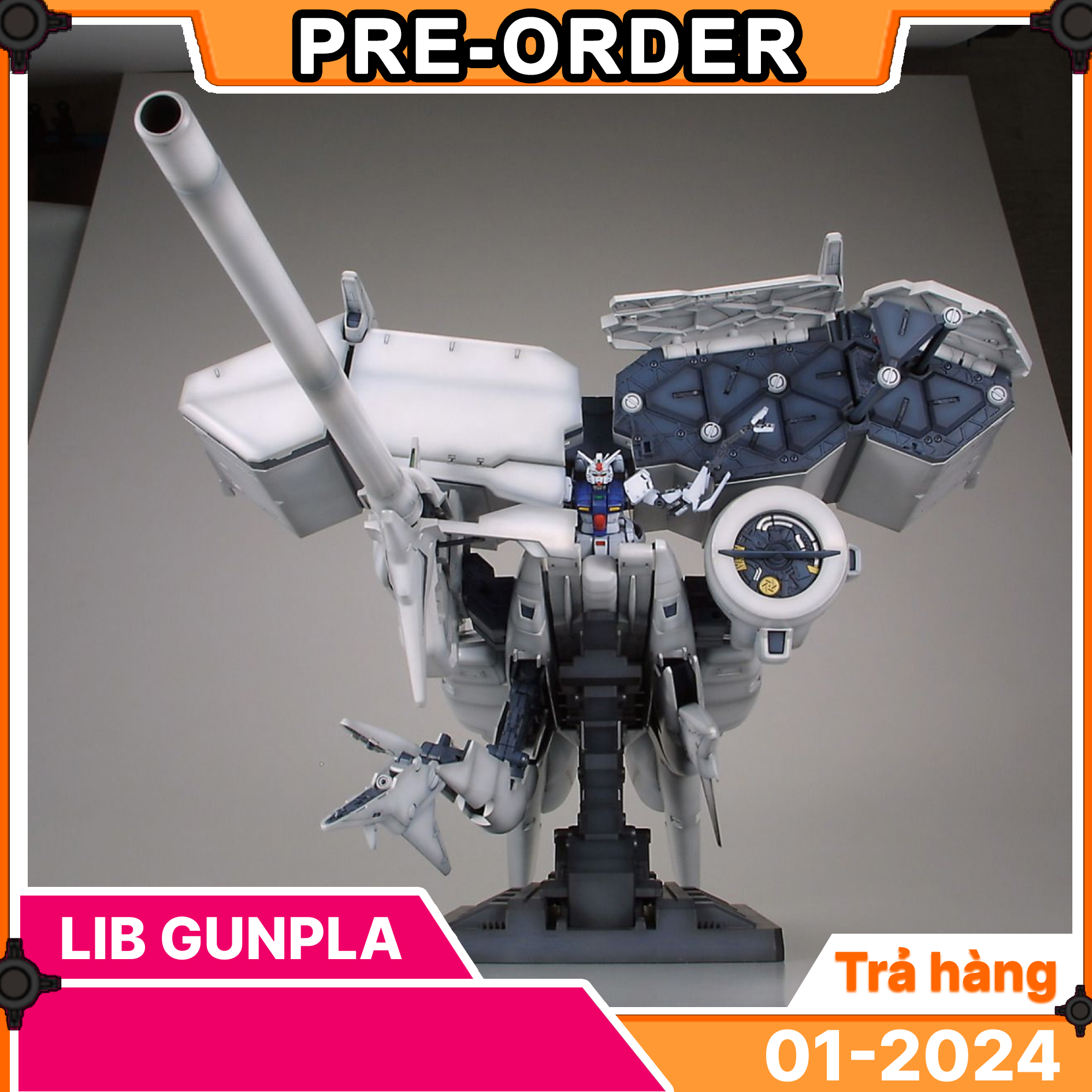 Pre-order] - 2024 tháng 01 - HG UC 1/144 RX-78 GP-03 DENDROBIUM