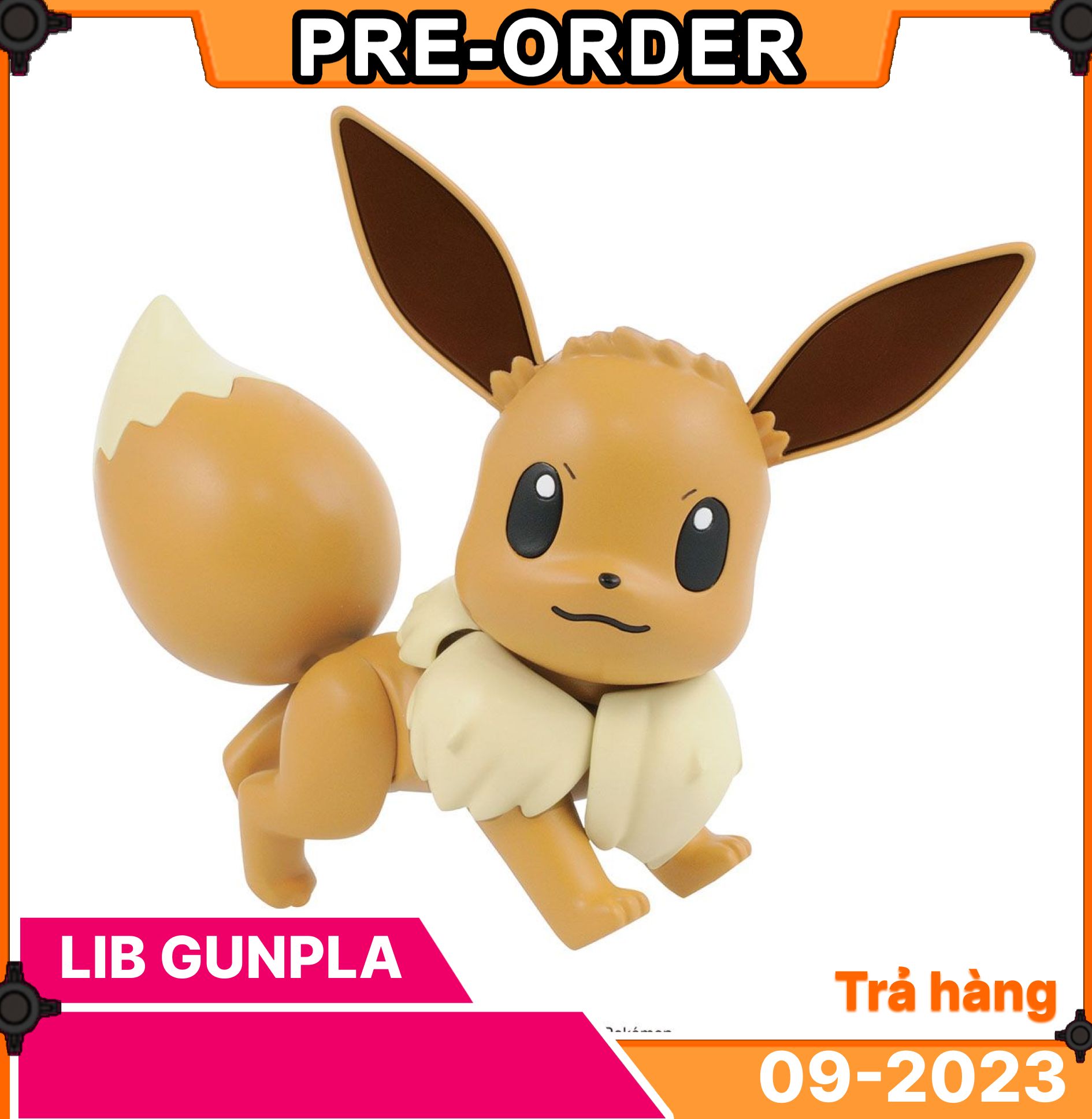 Pre-order] Pokémon PLAMO COLLECTION 42 SELECT SERIES EEVEE - 2024 ...