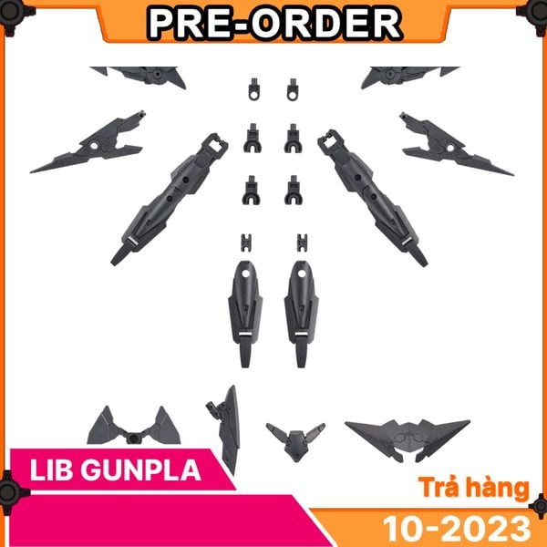 [Pre-order] - 2023 tháng 10 - Phụ Kiện 30MM Option Parts Set 8 - LIB Gunpla