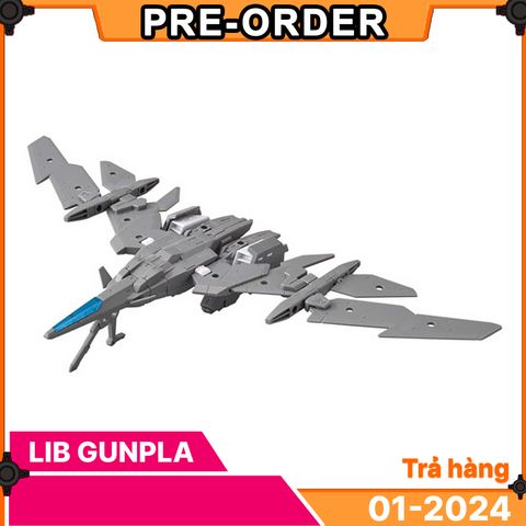 [Pre-order] - 2024 tháng 01 - 30MM 1/144 EXTENDED ARMAMENT VEHICLE - AIR FIGHTER Ver. - GRAY - Giá Order: 170k
