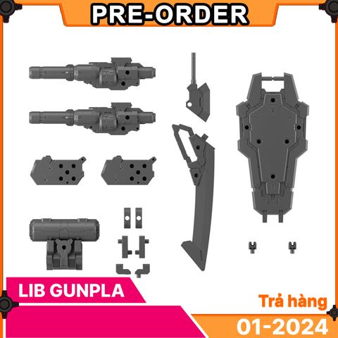 [Pre-order] - 2024 tháng 01 - CUSTOMIZE WEAPONS - HEAVY WEAPON 1 - Giá Order: 190k