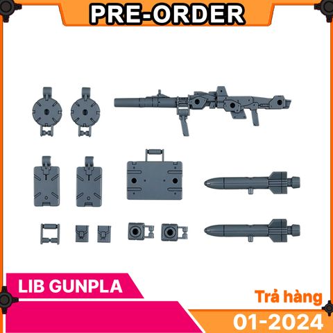 [Pre-order] - 2024 tháng 01 - 30MM 1/144 OPTION PARTS SET 8 - MULTI BACKPACK - Giá Order: 130k