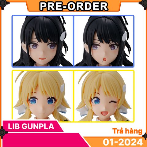 [Pre-order] - 2024 tháng 01 - 30MS OPTION HAIR STYLE & FACE PARTS SET - HIORI KAZANO & MEGURU HACHIMIYA - Giá Order: 530k