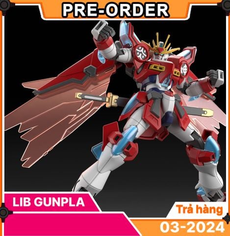 [Pre-order] - Trả hàng 2024 tháng 03 - HG Gundam Build Metaverse 1/144 Shin Burning Gundam - Giá Order: 530k