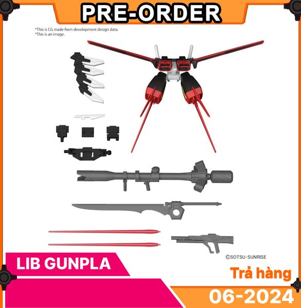 [Pre-order] - Trả hàng 2024 tháng 06 - 1/144 OPTION PARTS SET GUNPLA 01 - AILE STRIKER - Giá Order: 215k