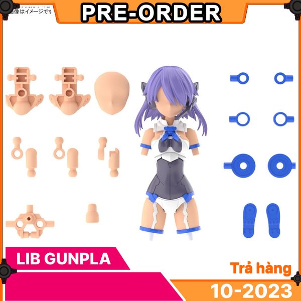 [Pre-order] - 2023 tháng 10 - Phụ Kiện 30MS Option Parts Set 9 - Commander Custume - Color C - Giá Order: 310k