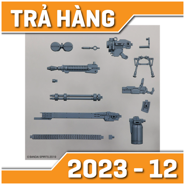 Trả hàng PO - 30MM CUSTOMIZE WEAPONS (GATLING UNIT) - 2023 12