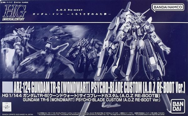 HGUC 1/144 Gundam TR-6 Psycho Blade Custom - A.O.Z Re-Boot Ver