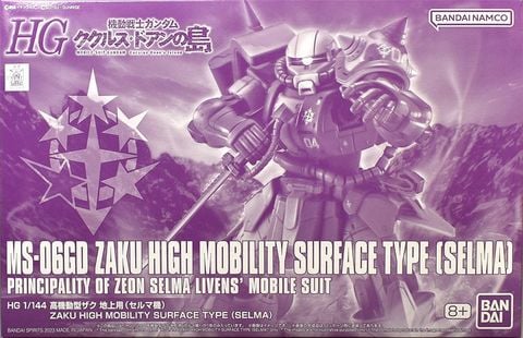 HG GTO 1/144 Zaku High Mobility Surface type - Selma
