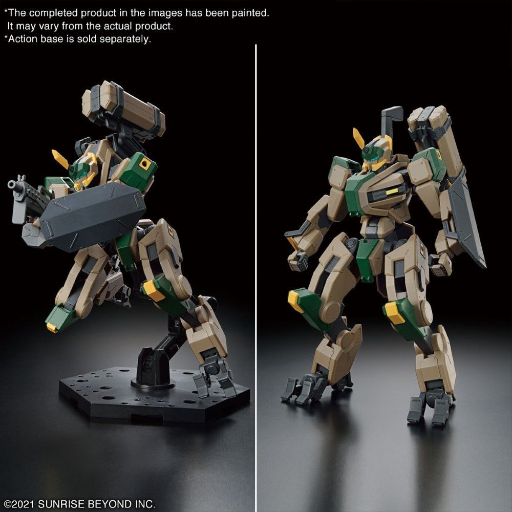BANDAI SPIRITS AMAIM HG 1/72 Byakuchi Model Kit – With Drill & Claw Arm, Color Coded For Ages 15+ - View #11