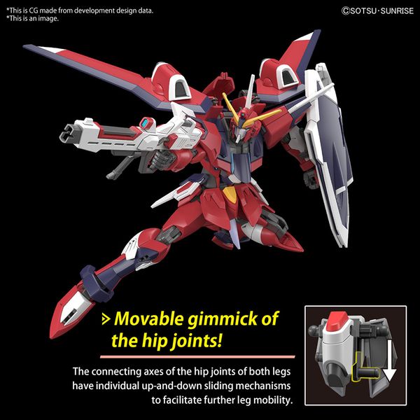 HG CE 1/144 IMMORTAL JUSTICE GUNDAM