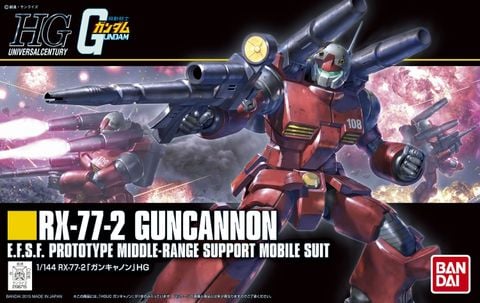 HG UC 1/144 RX-77-2 Guncannon - Revive