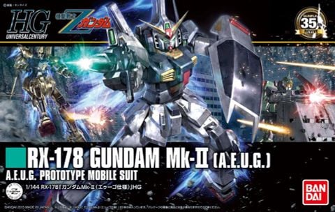HG UC 1/144 RX-178 Gundam Mk II / Mk 2 Revive - AEUG color