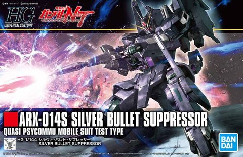 HG UC 1/144 ARX-014S Silver Bullet Suppressor