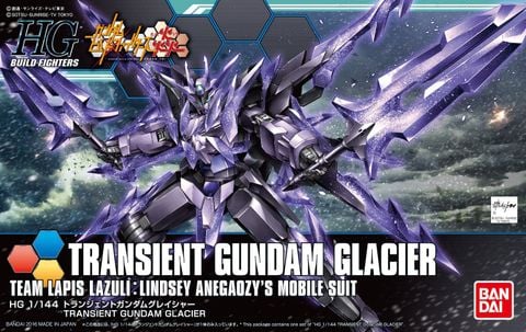 HG BF 1/144 TRANSIENT GUNDAM GLACIER