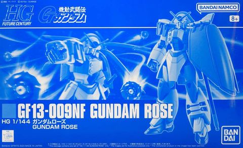 HG FC 1/144 GF13-009NF Gundam Rose (P-Bandai)
