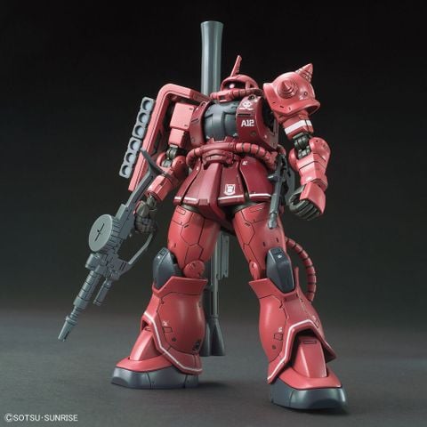HG GTO 1/144 Ms-06S Zaku 2 Char Aznable's Mobile Suit - Red Comet Ver