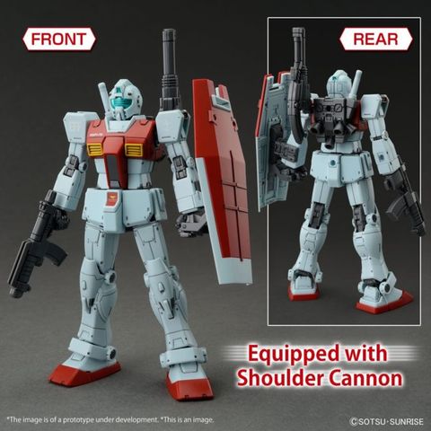 HG GTO 1/144 GM - SHOULDER CANNON / MISSILE POD