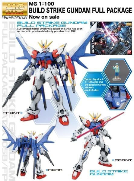 [Pre-order / Đặt trước] MG 1/100 BUILD STRIKE GUNDAM FULL PACKAGE