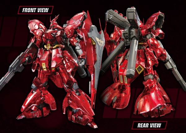 RG 1/144 Gundam Base Limited SAZABI - Mechanical Core Plating
