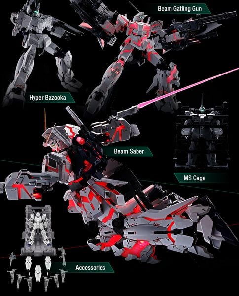 [Pre-order / Đặt trước] MGEX 1/100 UNICORN GUNDAM Ver. Ka