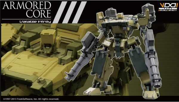Kotobukiya - Armored Core VI Variable Infinity - 1/72 GA GAN01-SUNSHINE-L