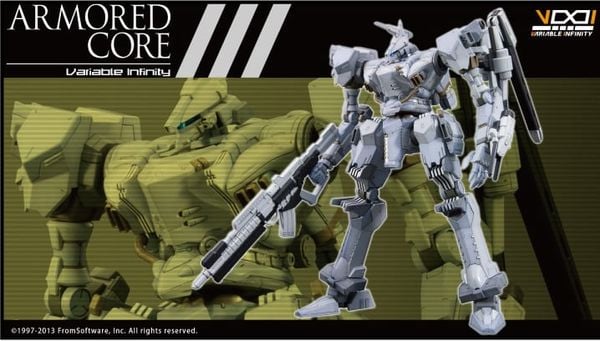 Kotobukiya - Armored Core VI Variable Infinity - 1/72 ASPINA WHITE-GLINT ARMORED CORE 4 Ver.