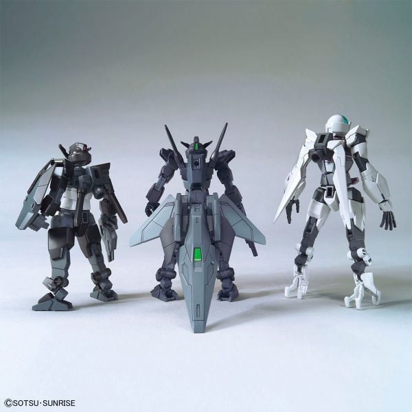 HGBD:R 1/144 Core Gundam & Core Gundam II & Alus Core Gundam - Low Visibility Ver