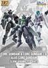 HGBD:R 1/144 Core Gundam & Core Gundam II & Alus Core Gundam - Low Visibility Ver