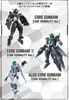 HGBD:R 1/144 Core Gundam & Core Gundam II & Alus Core Gundam - Low Visibility Ver