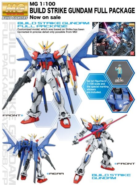 MG 1/100 Build Strike Gundam Full package