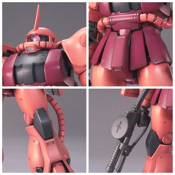 MG 1/100 MS-06S Zaku II / Zaku 2 Ver 2.0 - Char Aznable Custom