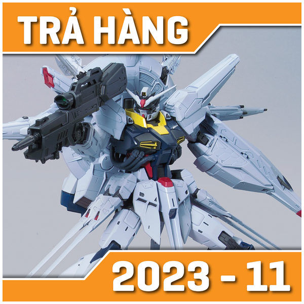 Trả hàng PO - MG 1/100 PROVIDENCE GUNDAM - 2023 11