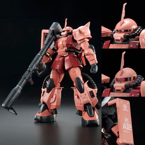 RG 1/144 MS-06R-1A Zaku 2 Team Monstre Custom