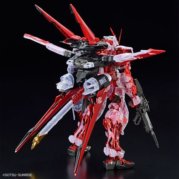 MG 1/100 Gundam Astray Red Frame Flight Unit Plating Frame / Color Clear
