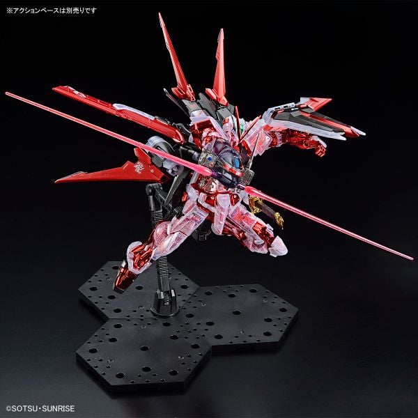 MG 1/100 Gundam Astray Red Frame Flight Unit Plating Frame / Color Clear