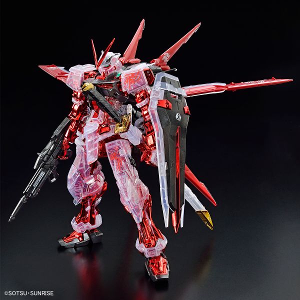 MG 1/100 Gundam Astray Red Frame Flight Unit Plating Frame / Color Clear